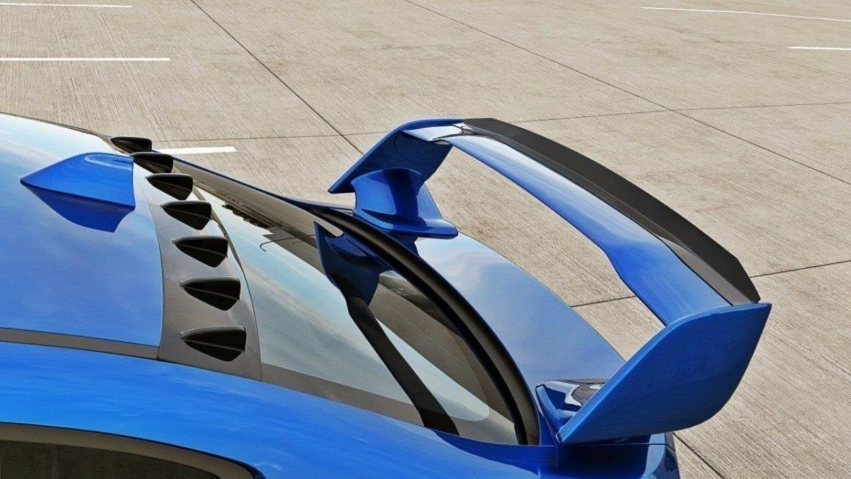 The Extension Of The Rear Window för Subaru WRX STI