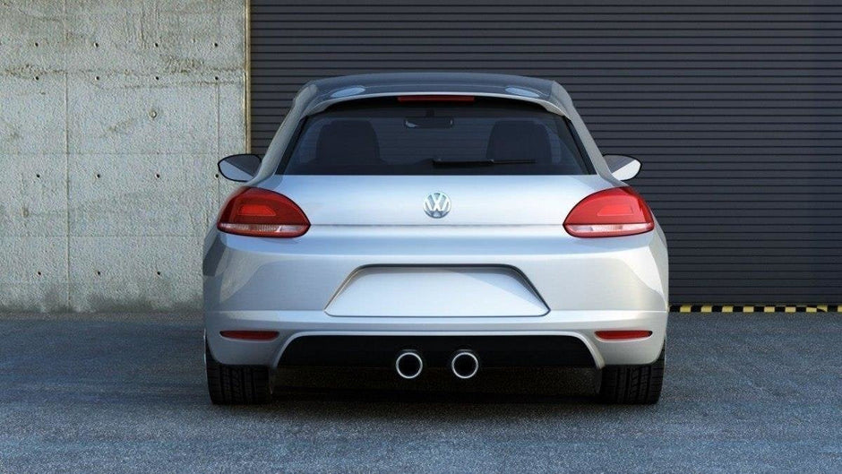 Bakre Stötfångare Extension för Volkswagen Scirocco Standard (Scirocco R LOOK)