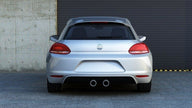 Bakre Stötfångare Extension för Volkswagen Scirocco Standard (Scirocco R LOOK)