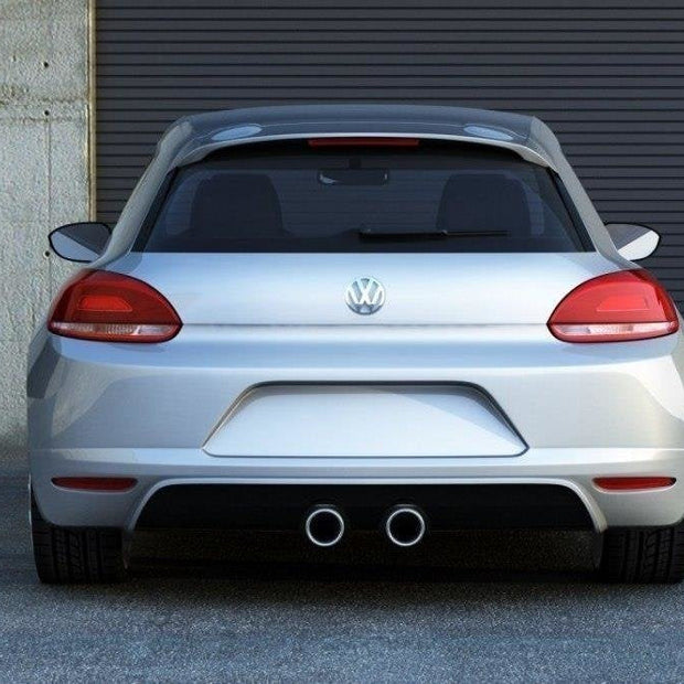 Bakre Stötfångare Extension för Volkswagen Scirocco Standard (Scirocco R LOOK)