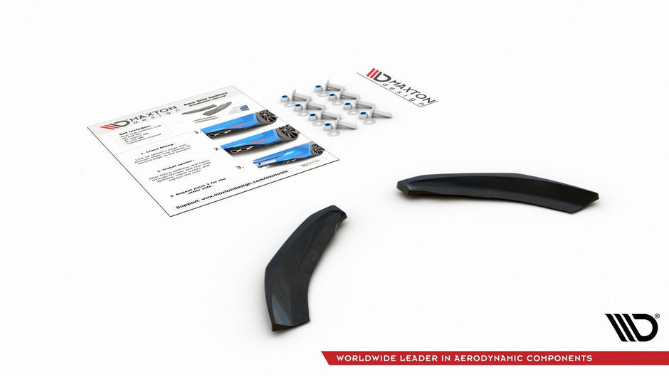 Bakre Sidosplitters för Volkswagen Polo GTI Mk6