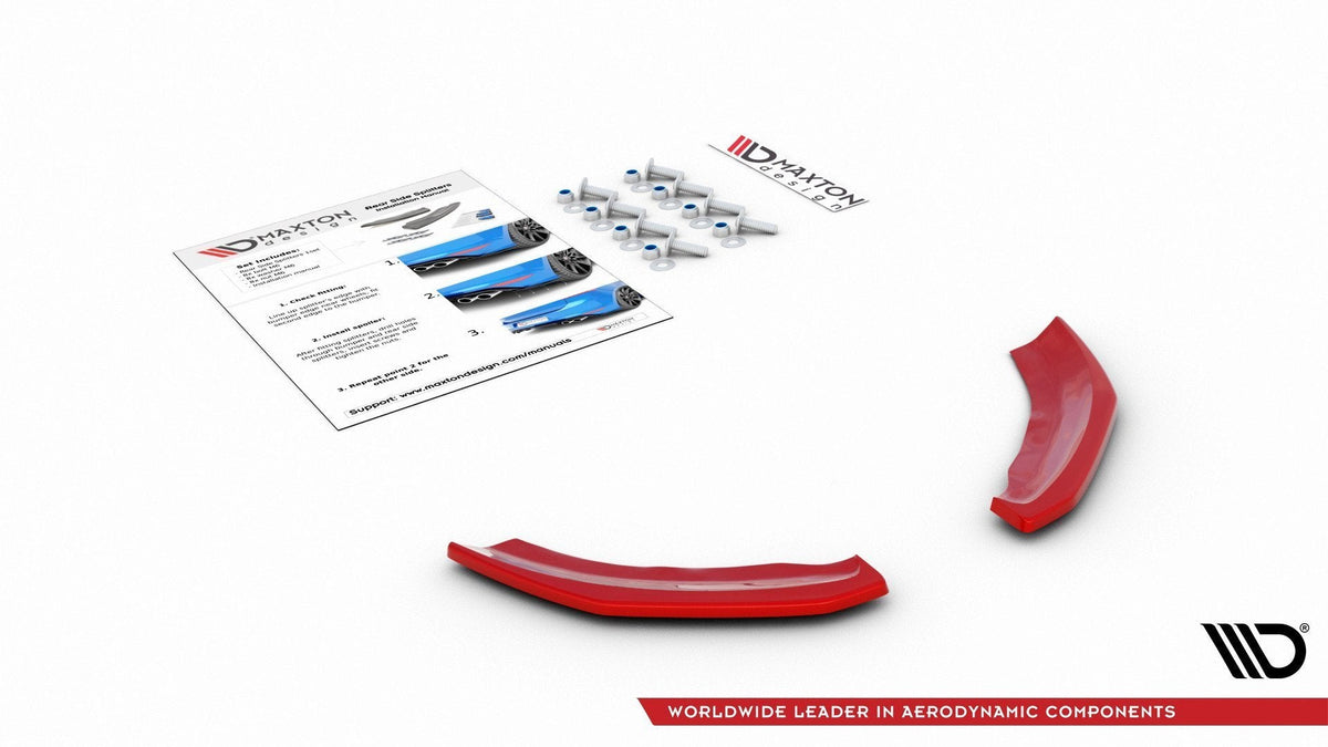 Bakre Sidosplitters för Volkswagen Polo GTI Mk6