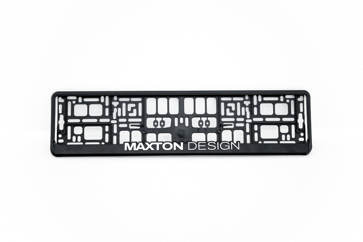Maxton Design registreringsskyltramar
