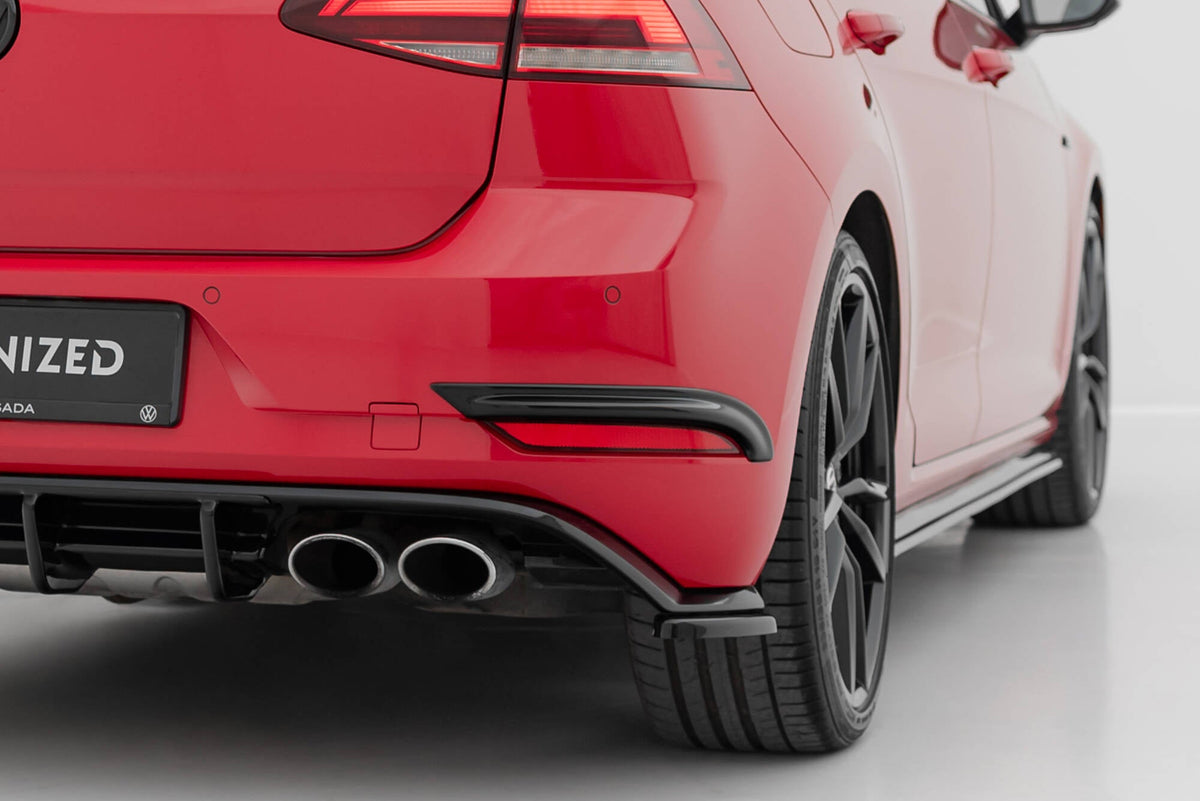 Rear Frames For Lights för Volkswagen Golf R / R-Line Mk7 Facelift