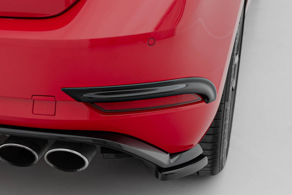Rear Frames For Lights för Volkswagen Golf R / R-Line Mk7 Facelift