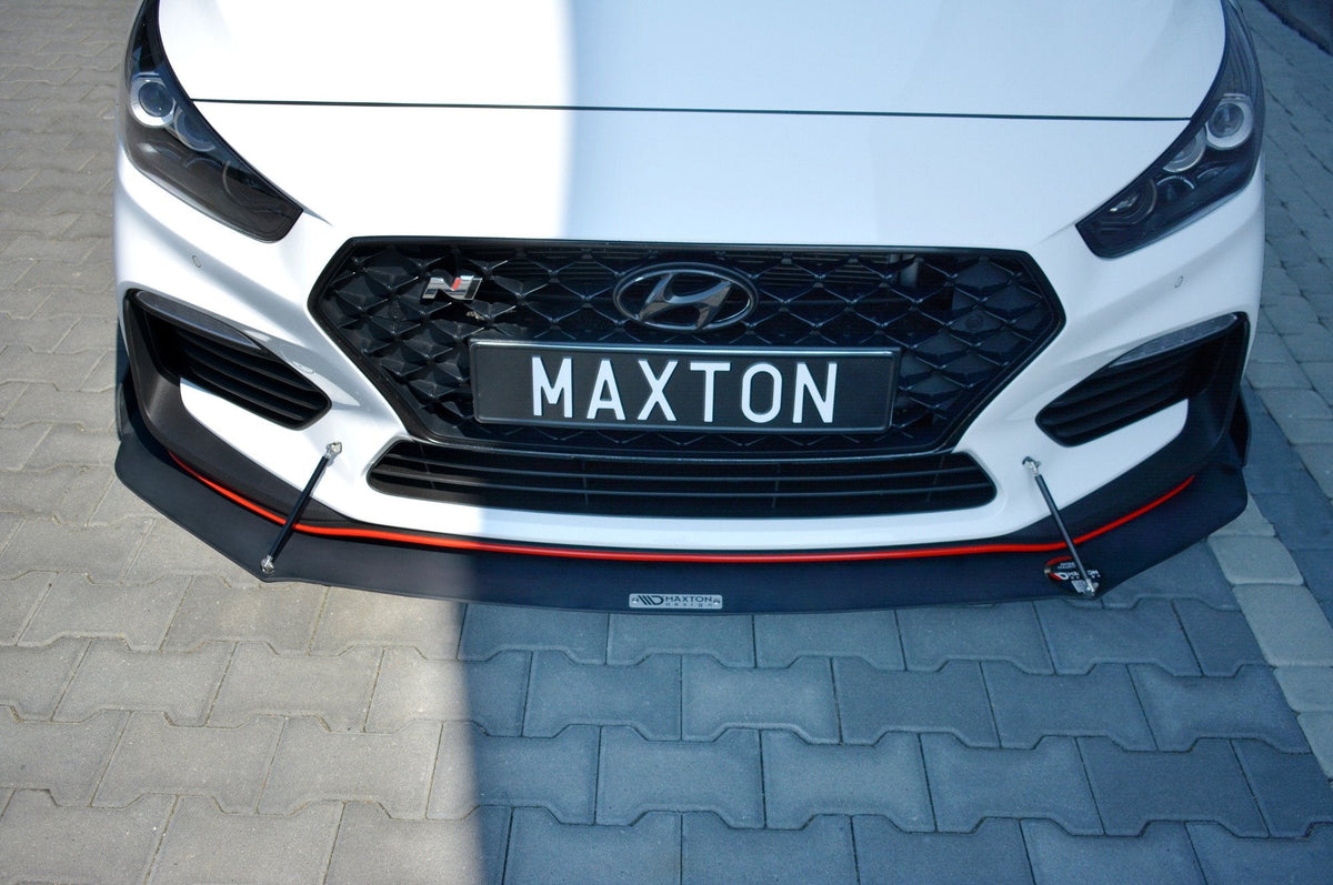 Front Racing Splitter för Hyundai I30 Mk3 N
