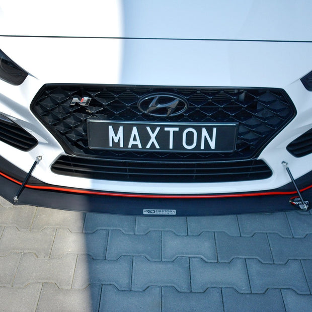 Front Racing Splitter för Hyundai I30 Mk3 N