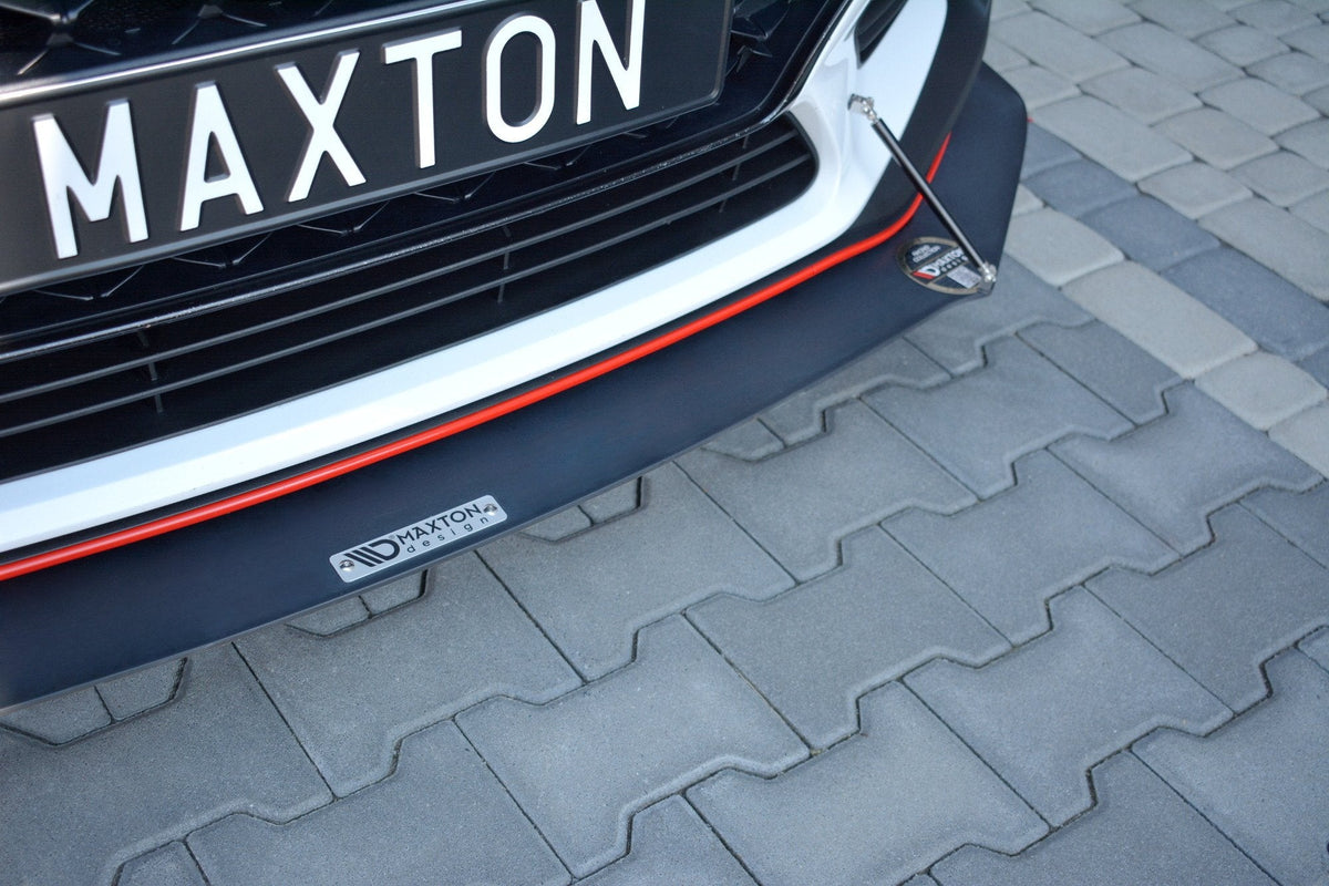 Front Racing Splitter för Hyundai I30 Mk3 N