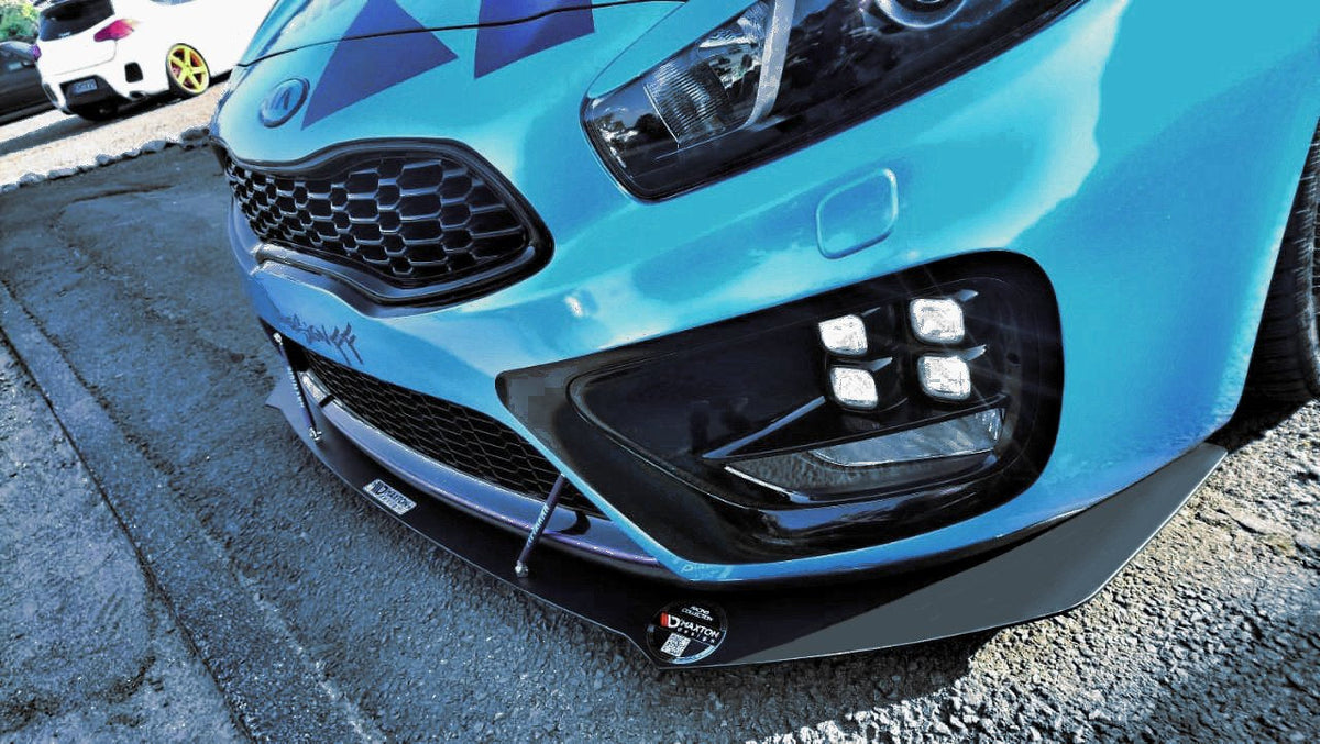 Front Racing Splitter för Kia CEE'D / PRO CEE'D GT Mk2