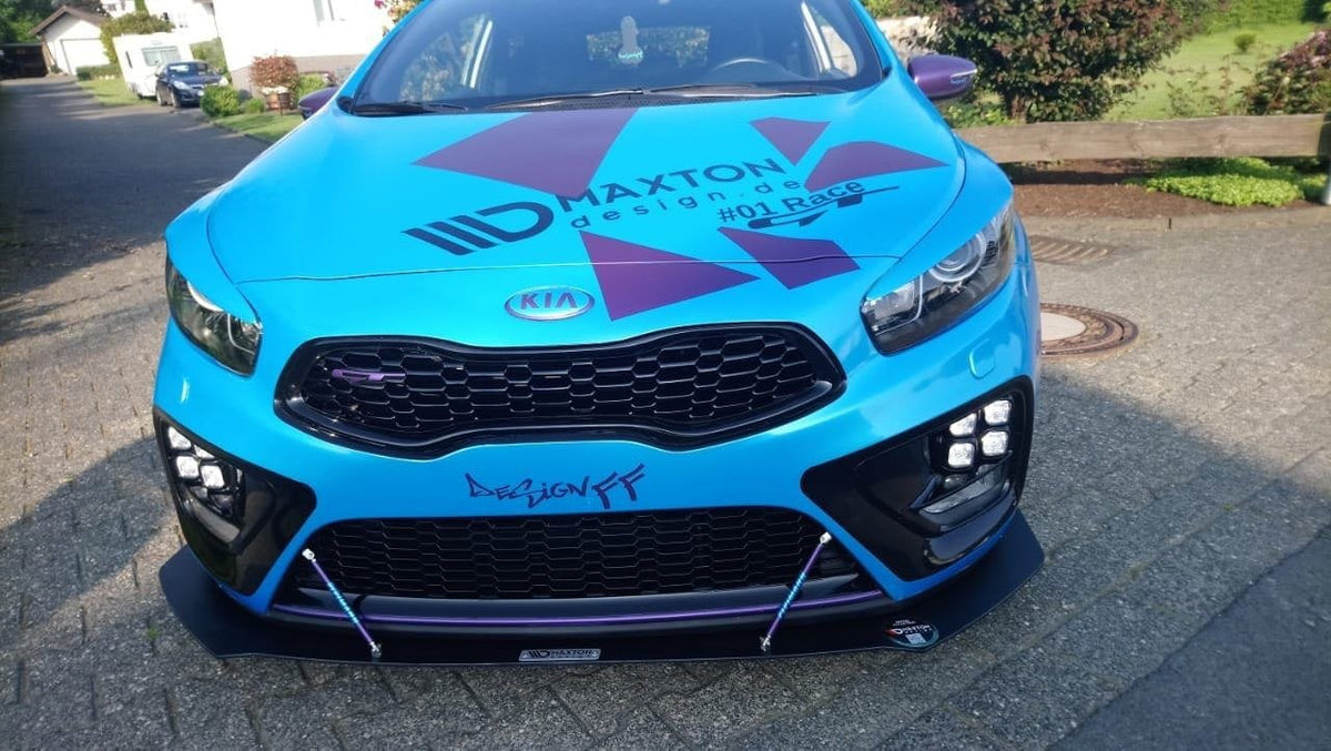 Front Racing Splitter för Kia CEE'D / PRO CEE'D GT Mk2