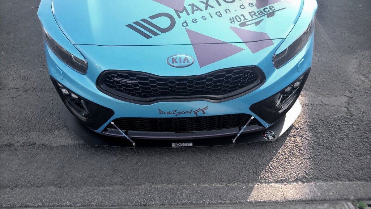 Front Racing Splitter för Kia CEE'D / PRO CEE'D GT Mk2