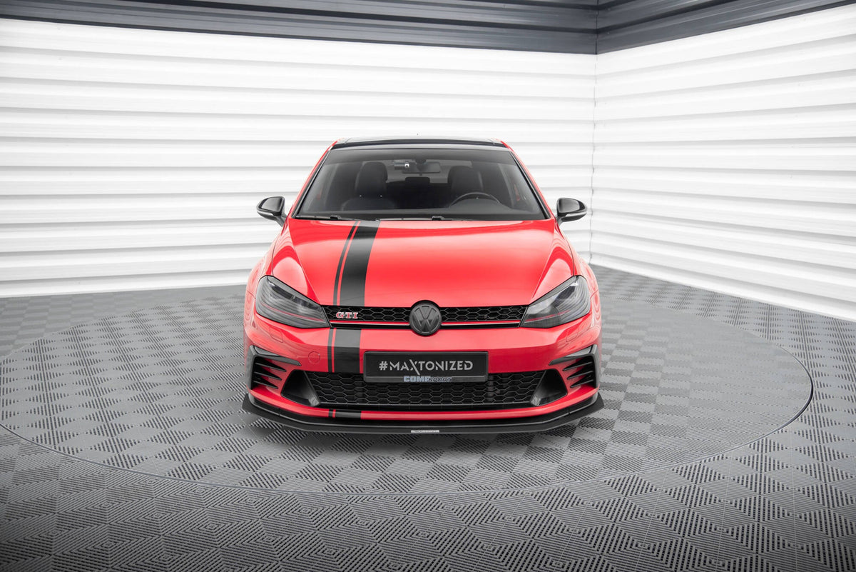 Front Racing Splitter för Volkswagen Golf Mk7 GTI Clubsport