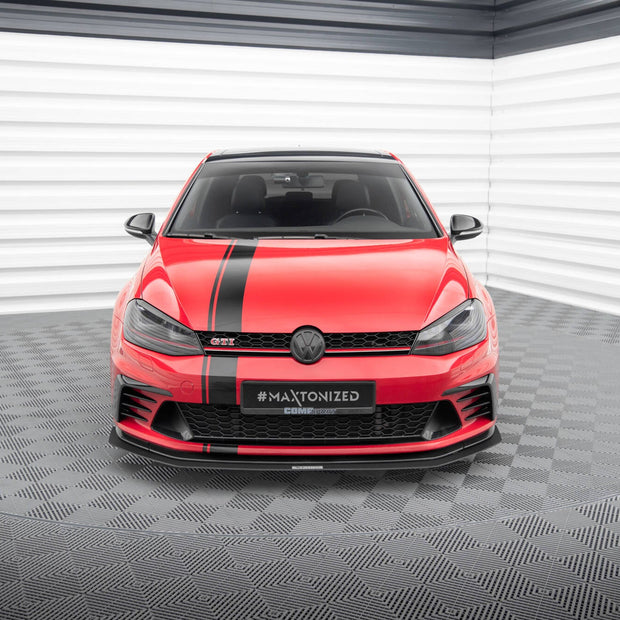 Front Racing Splitter för Volkswagen Golf Mk7 GTI Clubsport