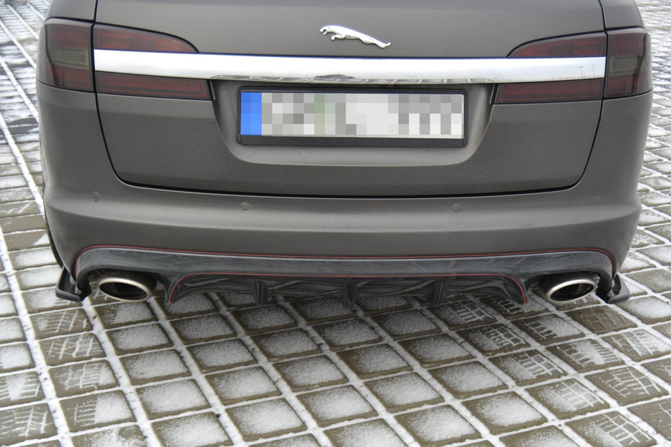 Bakre Sidosplitters för Jaguar XF (X250) Mk1 Sportbrake S-PACK
