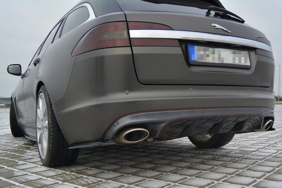 Bakre Sidosplitters för Jaguar XF (X250) Mk1 Sportbrake S-PACK