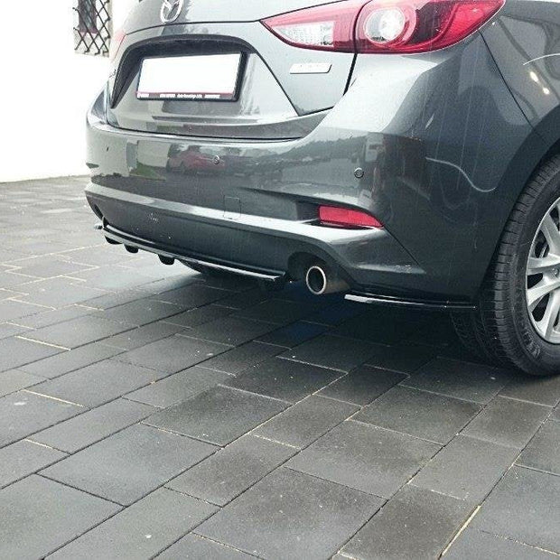 Bakre Sidosplitters för Mazda 3 BN (Mk3) Facelift
