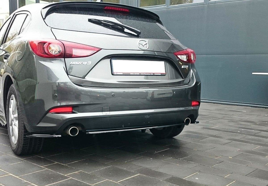 Bakre Sidosplitters för Mazda 3 BN (Mk3) Facelift