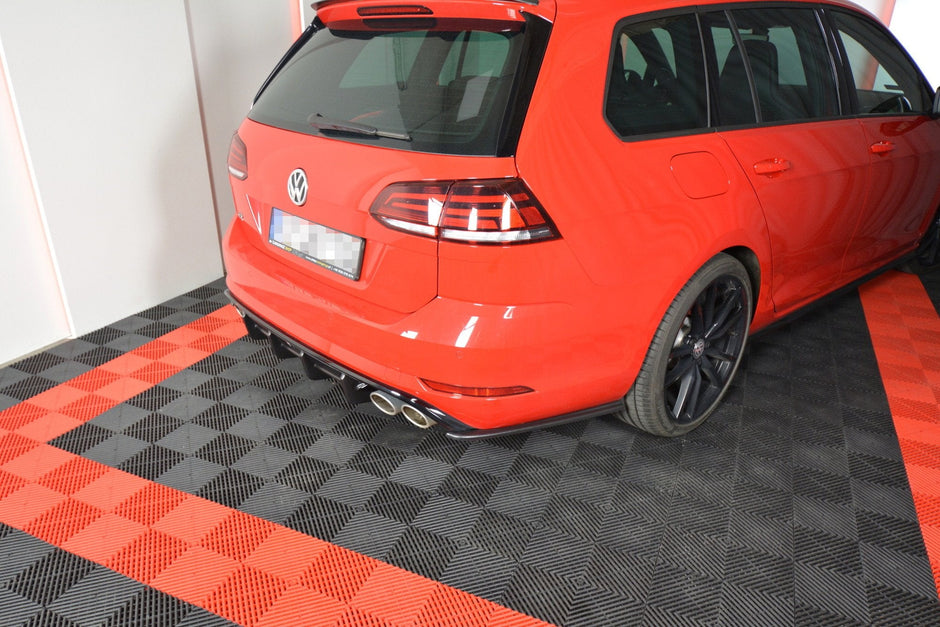 Bakre Sidosplitters V.1 för Volkswagen Golf Mk7 R Variant Facelift