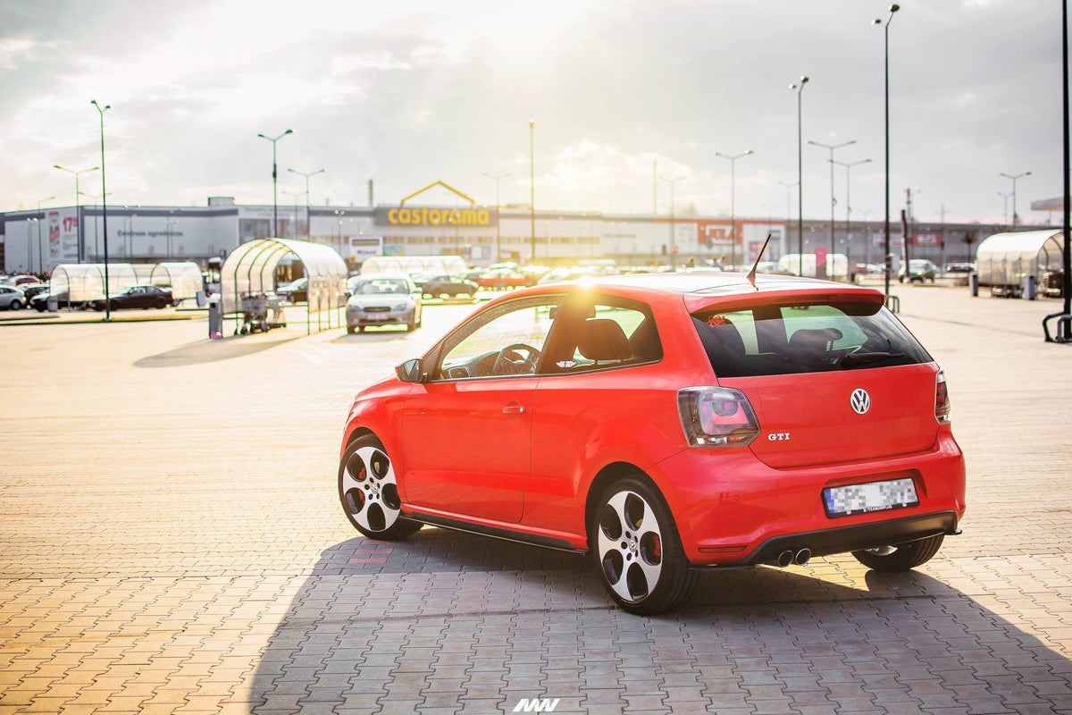 Bakre Sidosplitters för Volkswagen Polo GTI Mk5