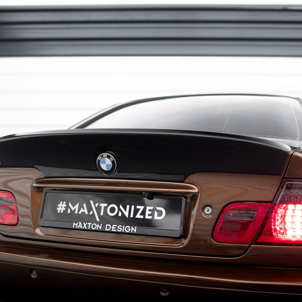 Rear Spoiler / Lid Extension för BMW 3 E46 Coupe M3 CSL LOOK (FOR PAINTING)