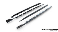 Set Of Prepreg Carbon Fiber Sidokjolar för Audi RS3 Sedan 8Y Facelift