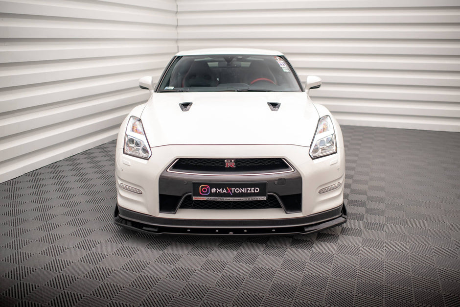 Frontläpp + Flaps för Nissan GTR R35 Facelift