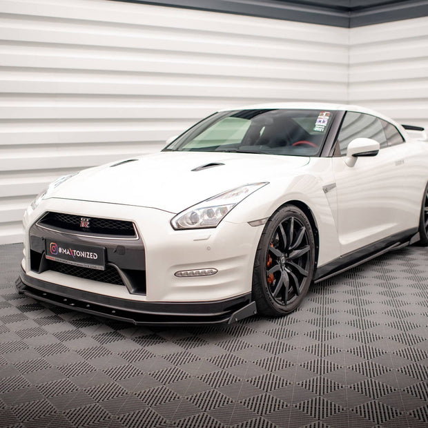 Frontläpp + Flaps för Nissan GTR R35 Facelift