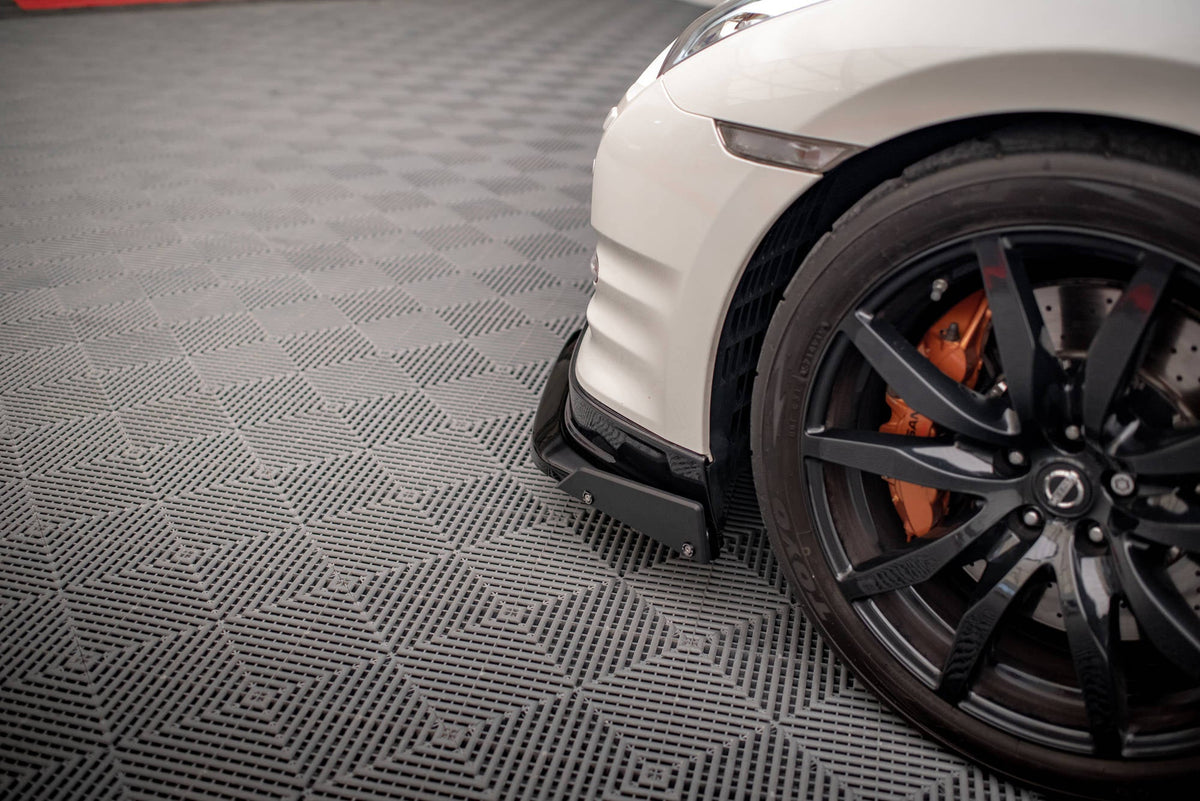 Frontläpp + Flaps för Nissan GTR R35 Facelift