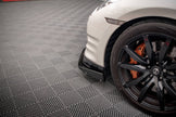 Frontläpp + Flaps för Nissan GTR R35 Facelift