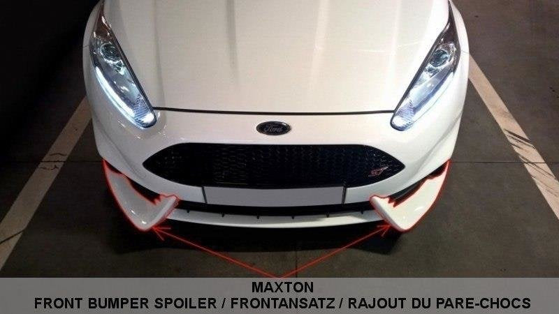 Frontläpp för Ford Fiesta ST Mk7 Facelift (Fit Maxton Design Bumper)