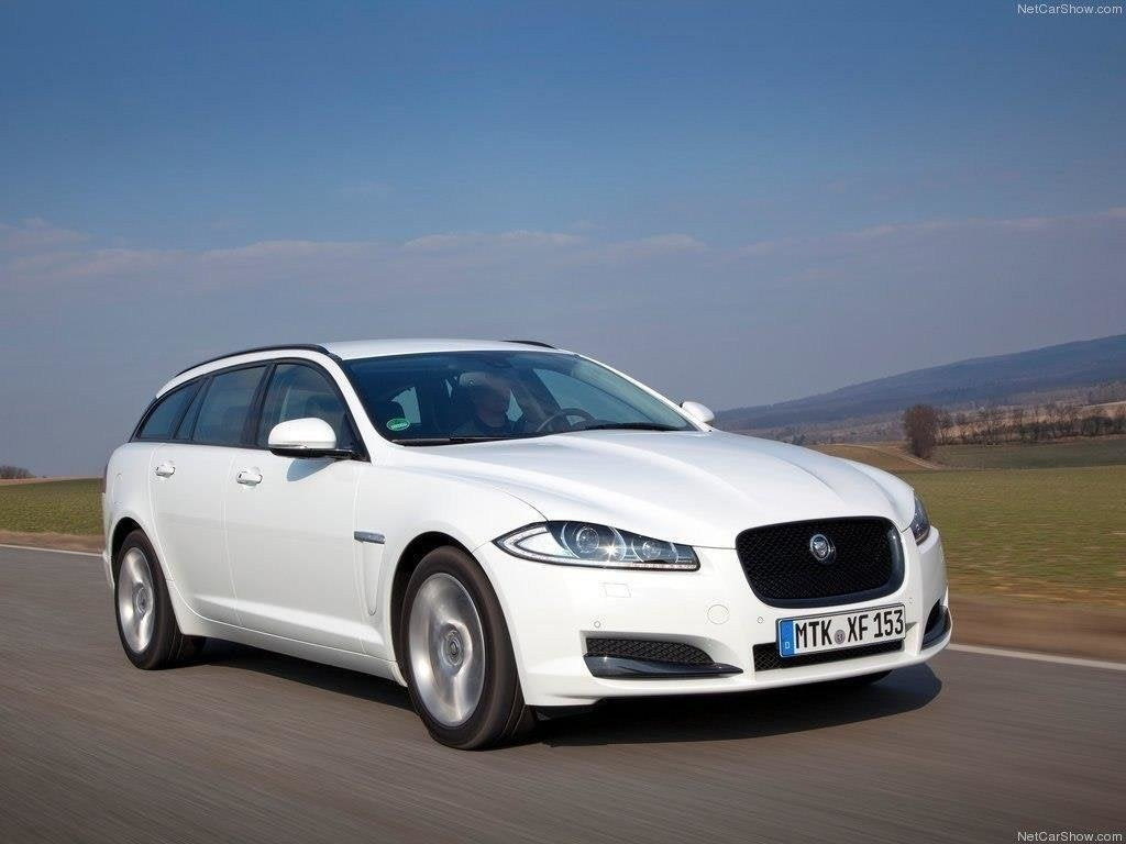 Frontläpp för Jaguar XF X250 (Facelift)