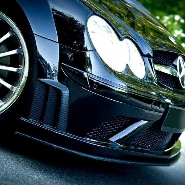 Frontläpp för Mercedes CLK W209 BLACK (SL BLACK SERIES LOOK)