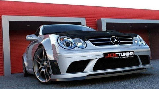 Frontläpp för Mercedes CLK W209 (FOR ME-CLK-209-BLACK-F1 Bumper)