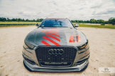 Racing Frontläpp för Audi A6 S-Line C7 (2 splitters)