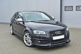 Front Racing Splitter för Audi S3 8P Facelift