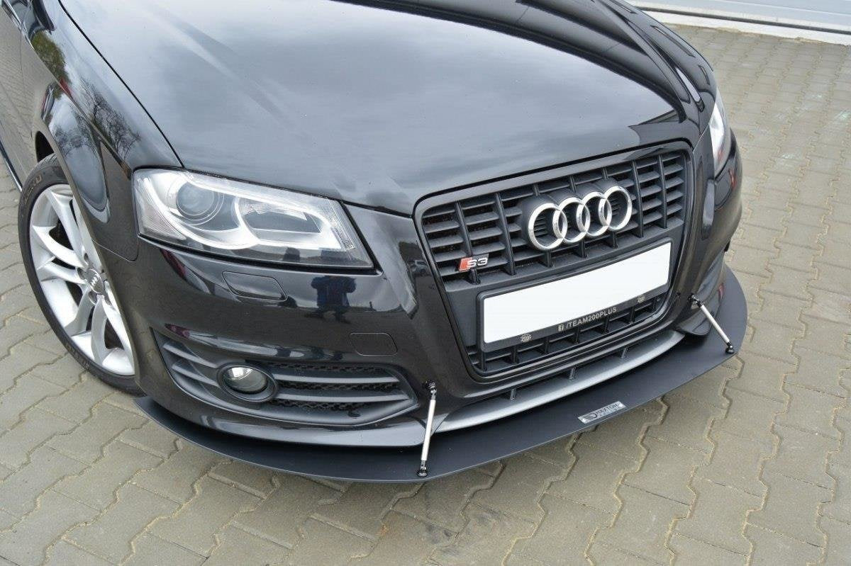 Front Racing Splitter för Audi S3 8P Facelift
