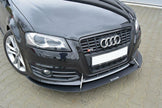 Front Racing Splitter för Audi S3 8P Facelift
