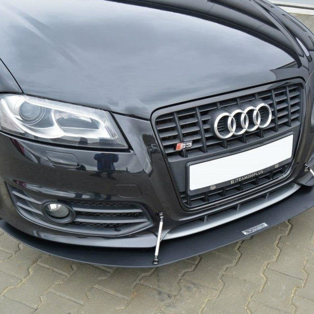 Front Racing Splitter för Audi S3 8P Facelift