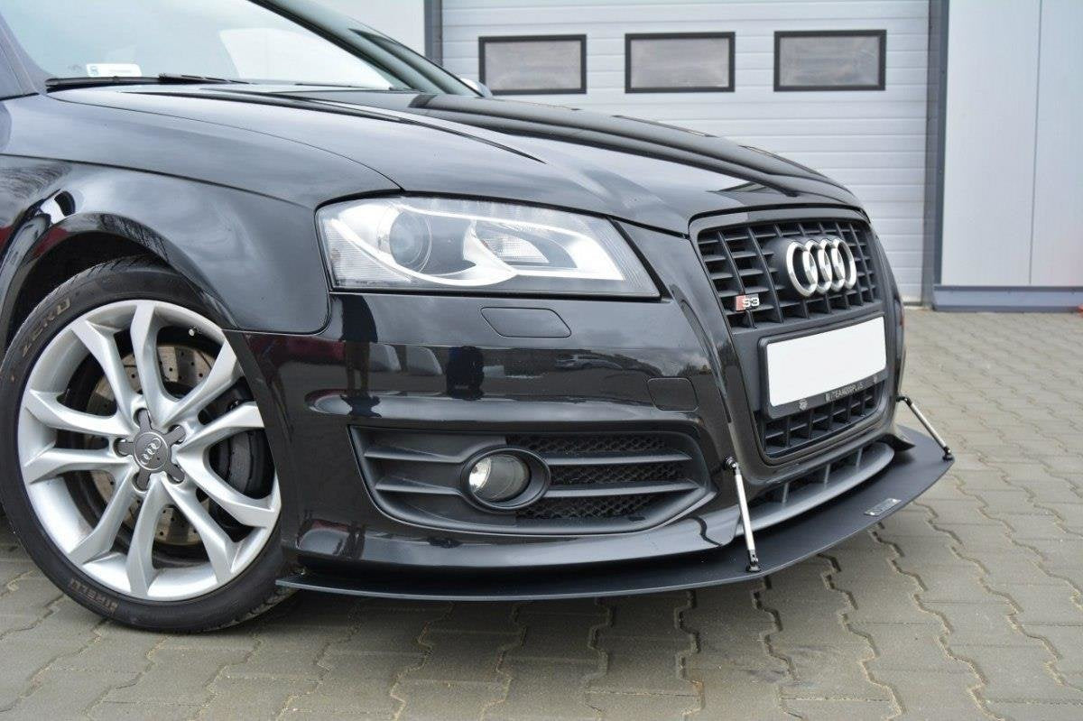 Front Racing Splitter för Audi S3 8P Facelift