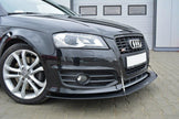 Front Racing Splitter för Audi S3 8P Facelift