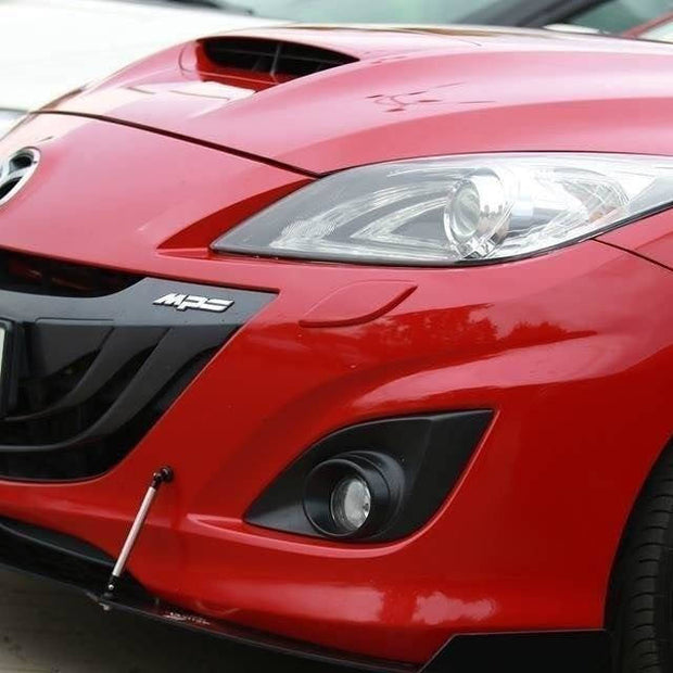 Front Racing Splitter för Mazda 3 Mk2 MPS