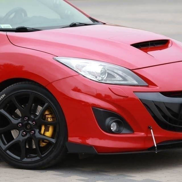 Front Racing Splitter för Mazda 3 Mk2 MPS