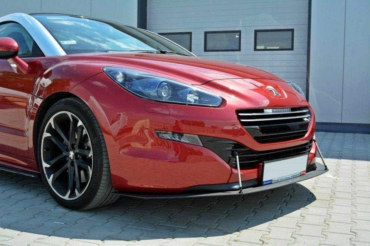 Front Racing Splitter för Peugeot RCZ Facelift