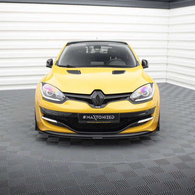 Front Racing Splitter för Renault MEGANE Mk3 RS