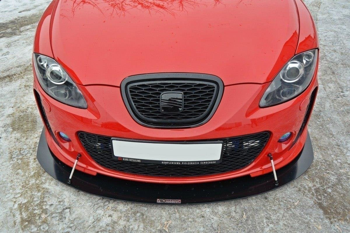 Front Racing Splitter V.1 för Seat Leon Mk2 MS DESIGN