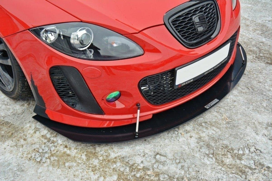 Front Racing Splitter V.1 för Seat Leon Mk2 MS DESIGN