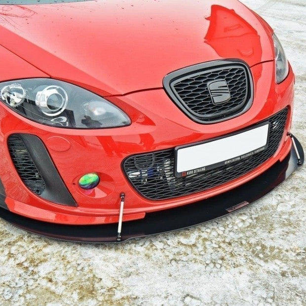 Front Racing Splitter V.2 för Seat Leon Mk2 MS DESIGN