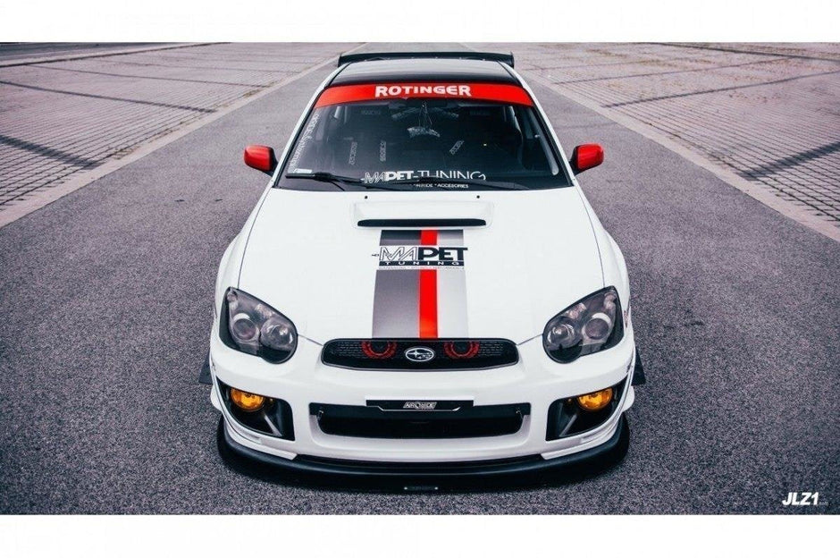Front Racing Splitter för Subaru Impreza WRX STI (BLOBEYE)