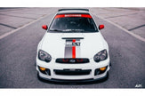 Front Racing Splitter för Subaru Impreza WRX STI (BLOBEYE)