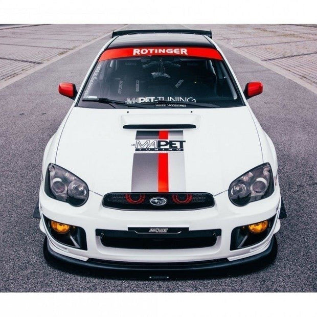 Front Racing Splitter för Subaru Impreza WRX STI (BLOBEYE)